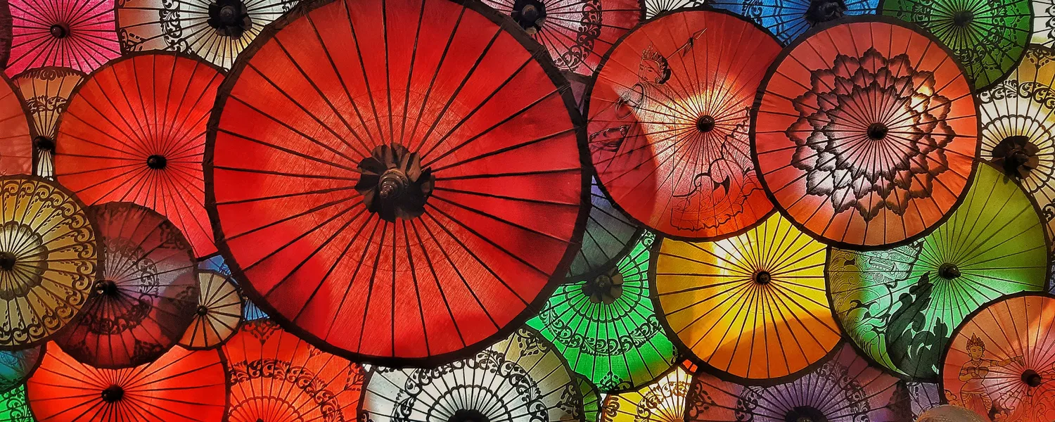 burmese umbrellas